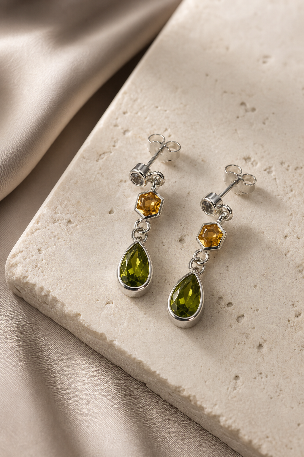 Handgefertigter Ohrschmuck von Renate Bauer